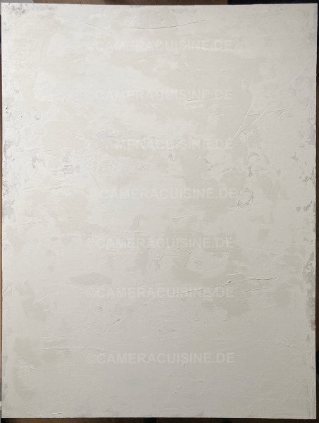 L 140 cm x B 100 cm Untergrund, beige, matt, Holzplatte grob gespachtetl, used look