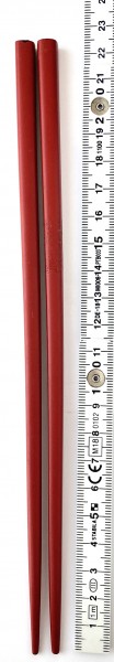 Stäbchen L 22,5 cm 1 Paar rot