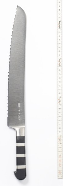 Brotmesser, Edelstahl Klinge ca. 32cm