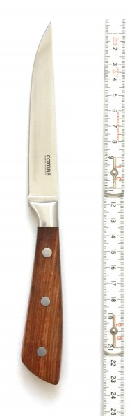Steakmesser, Griff: Holz, Klingenlänge 12 cm