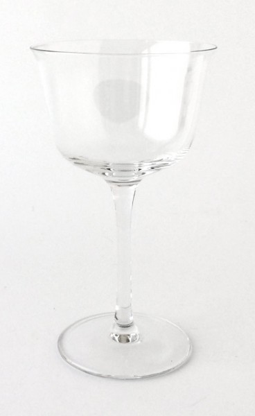 Weinglas klar H 17 cm ø 9,5 cm, kleine Macke am Glasrand