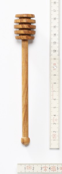 Honiglöffel, Holz, Stiel mit Kugel, 17 cm