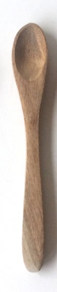 kleiner Holzlöffel, Teelöffel, Holz, 15 cm